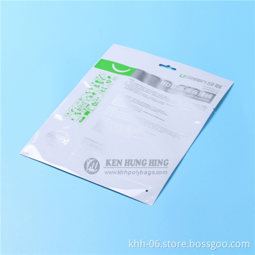 High Quality clear sliver car accessories packaging bags